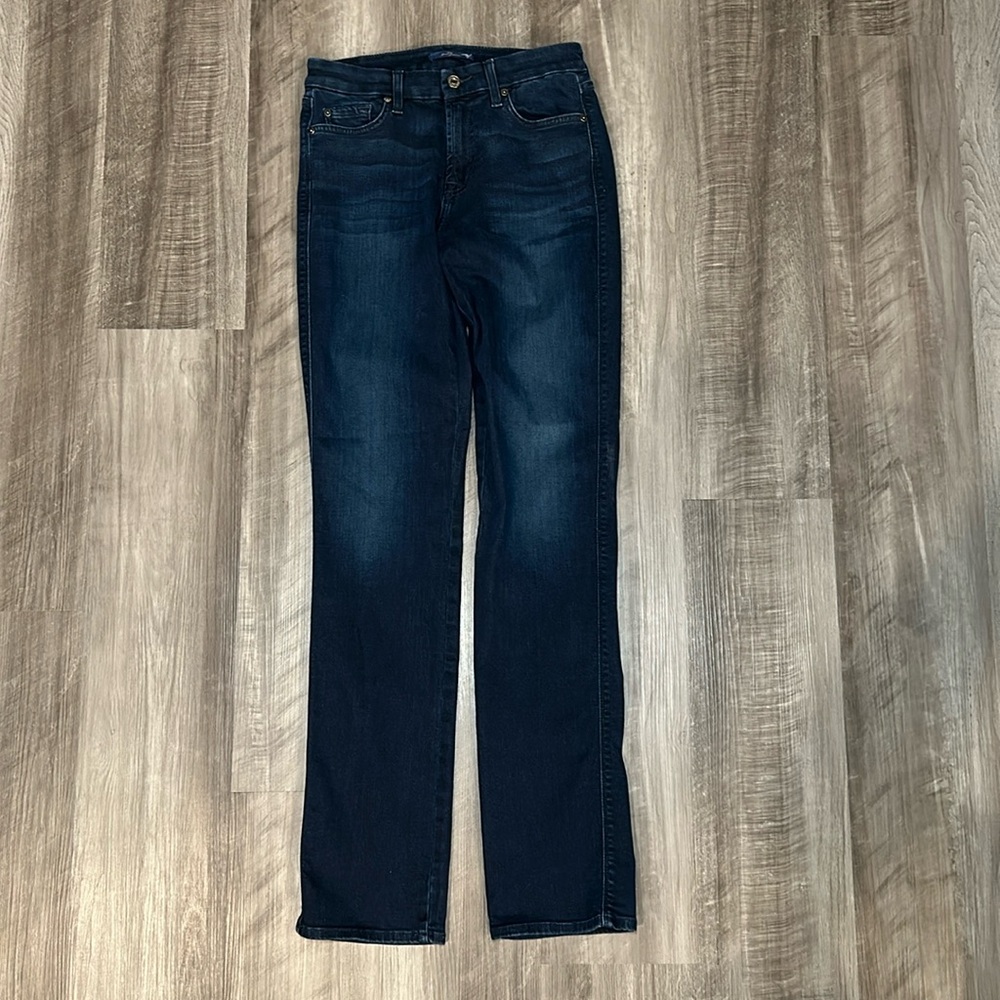 7 For All Mankind Kimmie Straight Jeans - 28